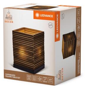 Ledvance - Настолна лампа DECOR CARDBOARD 1xE27/15W/230V 20x20 см