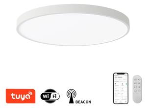 Immax NEO 07253L -LED Димируема лампа SEMPLICI 60W/230V Wi-Fi Tuya бял + д.у