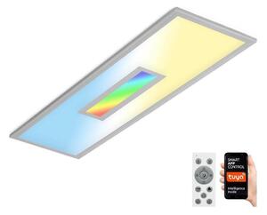 Brilo-LED RGB Димируем панел за повърхностен монтаж CENTRO LED/28W/230V Wi-Fi Tuya + д.у