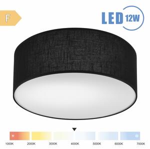 Brilagi - LED Плафониера SIRIJA LED/12W/230V Ø 35 см черен