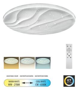 LED Димируем плафон LIKA LED/36W/230V 2700-6500K + дистанционно управление