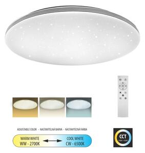 LED Димируем плафон VENTA LED/60W/230V 2700-6500K + дистанционно управление