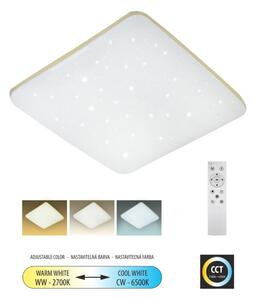 LED Димируем плафон MANA LED/60W/230V 2700-6500K + дистанционно управление