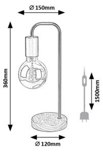 Rabalux 2090 - Настолна лампа BRUNO 1xE27/40W/230V