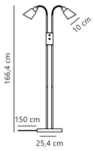 Nordlux - Лампион MOLLI 2xE14/25W/230V