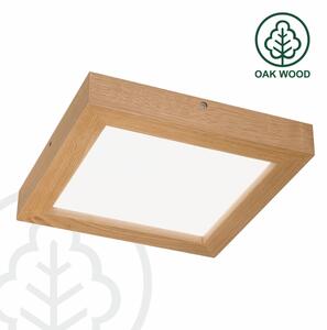 Brilagi-LED Димируема лампа WOODY FRAME LED/24W/230V дъб 30x30 cm IP44 + д.у