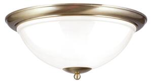 Orion DL 7-677/50 - Плафон AUSTRIAN OLD LAMP 3xE27/60W/230V бронзов/бял