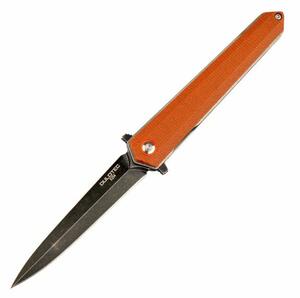 Сгъваем нож Dulotec K254-BR, неръждаема стомана, кафяв