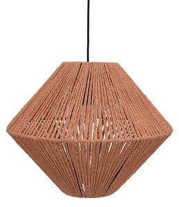 Плафон Palmo e27 въже в естествен цвят d40x32см