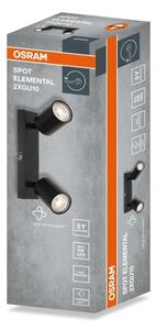 Osram - Точково осветително тяло ELEMENTAL 2xGU10/6W/230V
