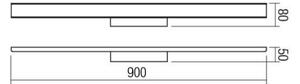 Redo 01-1527 - LED За баня Осветление за огледало DAO 1xLED/36W/230V IP44