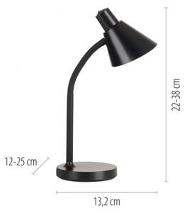 JUST LIGHT. 11248-18 - Гъвкава LED настолна лампа PIXIE LED/4,5W/230V черна