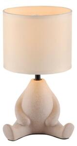JUST LIGHT. 14190-39 - Настолна лампа TED 1xE27/25W/230V бежова