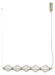 ITALUX PND-34403-5-HBR - LED полилей на кабел SEVILLA LED/25W/230V 3000K златен