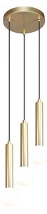ITALUX PND-33574-3-GD - Полилей на кабел FILANO 3xG9/5W/230V златист