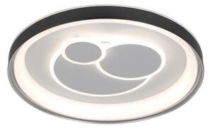 ITALUX PLF-54205-BK-WH - димируемо LED таванно осветително тяло FLORINA LED/46W/230V черно +ДУ