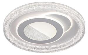 ITALUX PLF-54182R-WH - LED димируемо таванно осветително тяло TEMPIO LED/55W/230V Ø 50 см + дистанционно управление