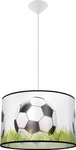 Sollux SL.1429 - Детски пендел FOOTBALL 1xE27/15W/230V Ø 40 см