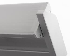 LED Лампа за под кухненски шкаф LED/15W/230V сребриста