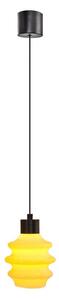 LED полилей на кабел CACTUS LED/3W/230V 3000K черен/жълт
