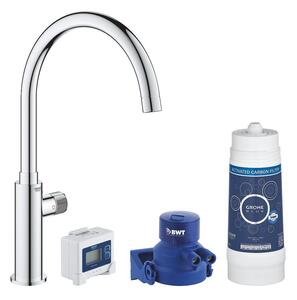 GROHE Blue Pure Mono Кухненски смесител, комплект с филтър