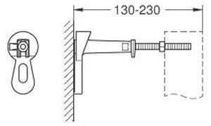 WC комплект за вграждане структура Grohe/тоалетна чиния Tesi AquaBlade®