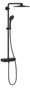 Euphoria SmartControl S310 Duo душ система със стенен термостатен смесител, phantom black