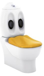 Детски WC комплект (моноблок) с плътно прилепване към стена Ducky Kids