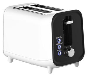 Тостер за хляб Oliver Voltz OV51440H, 800W, 4 степени, 3 функции, Таймер, Центриране, Бял