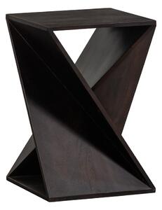 Странична масичка от масивна акация 41x41 cm Ikem – WOOOD