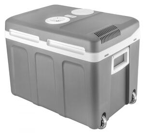 Електрическа хладилна кутия First Austria FA-5170-2-USB, 58W, 40 л, Клас F, 240/12V, USB, Вътрешна организация, Сив/бял
