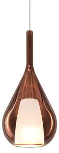 IDEAL LUX Ideal Lux висяща лампа Kalique 3, меден цвят, Ø 18 cm, Затъмняване, Мед, Дневна/трапезария, Пластмаса, Модерен