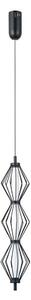 ITALUX PND-34403-3V-BK - LED полилей на кабел SEVILLA LED/15W/230V 3000K черен
