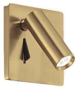 Ideal Lux - LED стенен спот LITE LED/3W/230V CRI 90 месинг