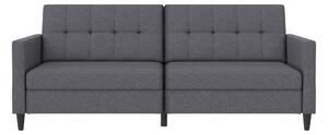 Сив сгъваем диван 203 cm Hartford – Støraa