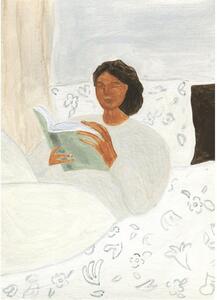 Постер 50x70 cm Morning Read – Isabelle Vandeplassche – The Poster Club