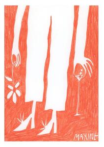 Постер 30x40 cm Sunday at Five – Maxine McCrann – The Poster Club