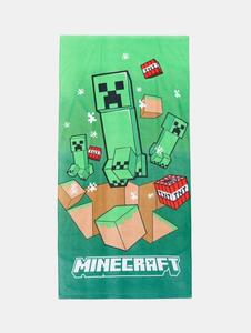 Sinsay - Памучна кърпа Minecraft - зeлeн