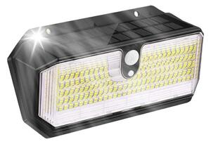 Viking-LED Соларна стенна лампа със сензор LED/2W/3,7V IP65 6000K 2200 mAh
