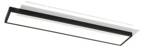Brilagi - LED димируемо таванно осветително тяло OUTLINE LED/66W/230V 15x60 cm бяло/черно + дистанционно управление