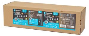 Aigostar LED соларна коледна лампа LED/0,054W/1,2V 1m IP65 студена бяла