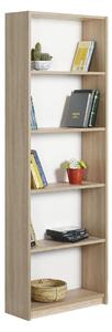 Книжарница Alexandra House Living Кафяв Дървен MDP 58 x 169 x 22 cm 5 Рафтове