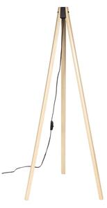 Brilagi - LED подова лампа CERIA 1xE27/60W/230V, Ø 35 см, бежова