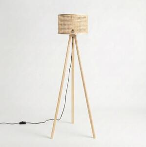 Brilagi - LED подова лампа CERIA 1xE27/60W/230V Ø 25 см бежова
