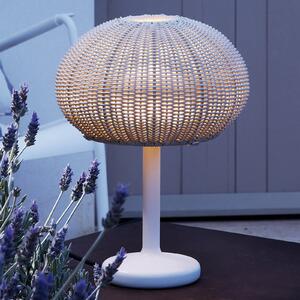 Bover Външна настолна лампа Garota Mini LED, Бежов, Метал, Дизайн