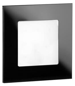 LDST AN-01-CB-BZ9 - LED стълбищна лампа ANGEL 9xLED/1,2W/230V блясък, черна