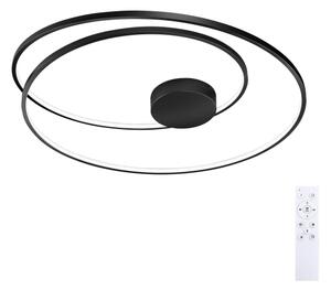 Brilagi- Димируемо LED таванно осветително тяло TWISTER LED/105W/230V Ø100 см черно + ДУ