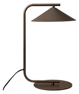 Кафява метална настолна лампа (височина 42 cm) Nocte – Micadoni