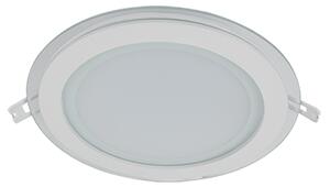 LED ПАНЕЛ КРЪГЪЛ СЪС СТЪКЛО 18W 2700K
