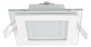 LED ПАНЕЛ КВАДРАТ СТЪКЛО 6W 2700-3000K 100X100